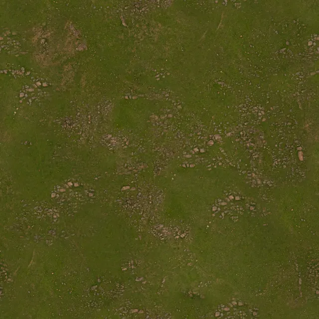 Mossy terrain texture